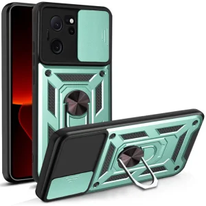 Чохол Camshield Serge Ring для Xiaomi 13T, Xiaomi 13T Pro Green