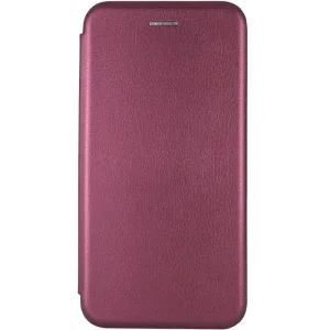 Чохол Classy PU Case для Xiaomi Redmi 13 4G, Poco M6 4G Bordo