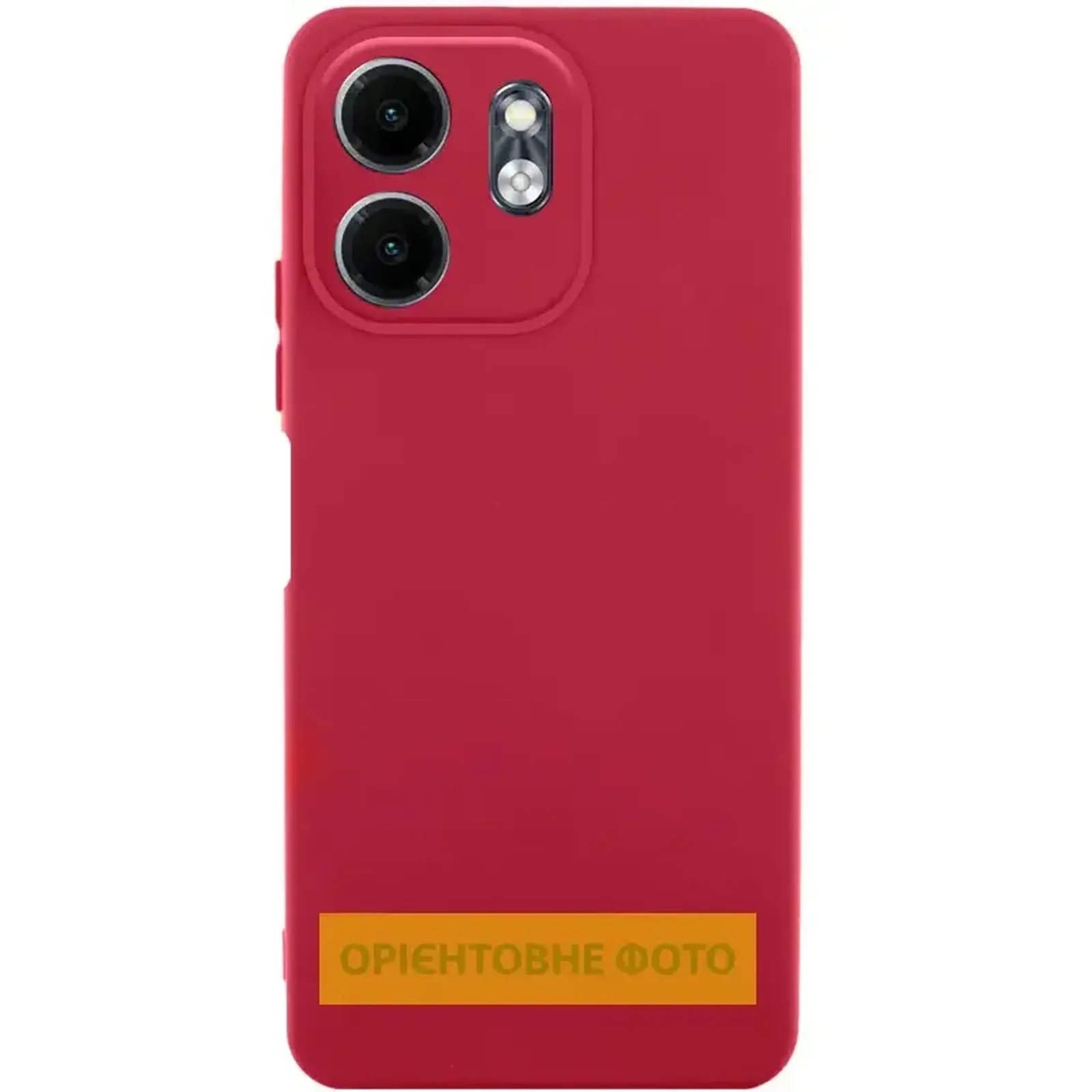 Чохол TPU GETMAN Liquid Silk Full Camera для Xiaomi Redmi A5, Poco C71 Dark Red