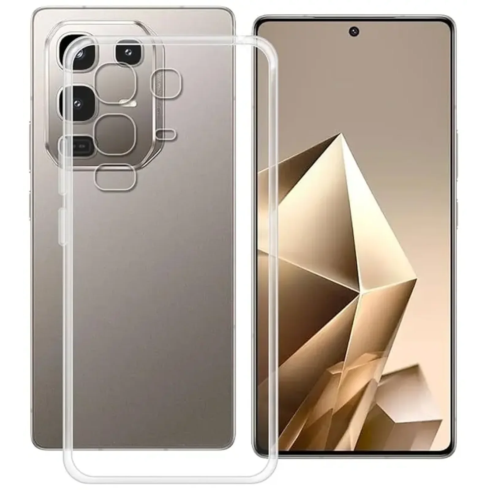 Чехол TPU Epic Transparent 1,5mm Full Camera для Infinix Note 50 Pro