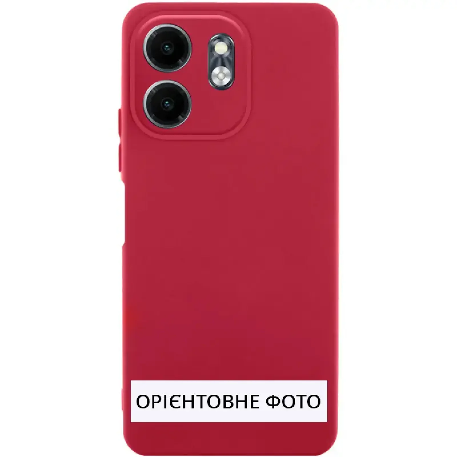 Чохол TPU GETMAN Liquid Silk Full Camera для Motorola Moto G15 4G Dark Red