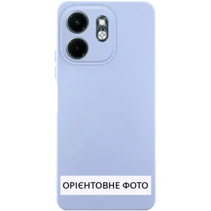 Чохол TPU GETMAN Liquid Silk Full Camera для Motorola Moto G15 4G Light Purple