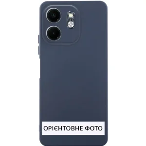Чохол TPU GETMAN Liquid Silk Full Camera для Motorola Moto G15 4G Midnight Blue