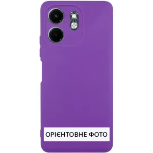 Чохол TPU GETMAN Liquid Silk Full Camera для Motorola Moto G15 4G Purple