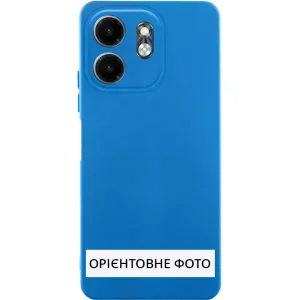Чохол TPU GETMAN Liquid Silk Full Camera для Motorola Moto G05, Motorola Moto E15 Royal Blue