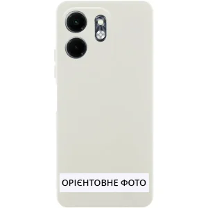 Чохол TPU GETMAN Liquid Silk Full Camera для Motorola Moto G05, Motorola Moto E15 White