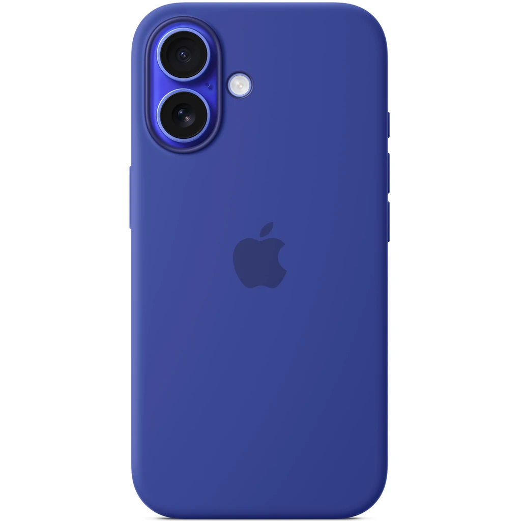 Чехол Apple iPhone 16 Silicone Case with MagSafe Ultramarine (HQCo)