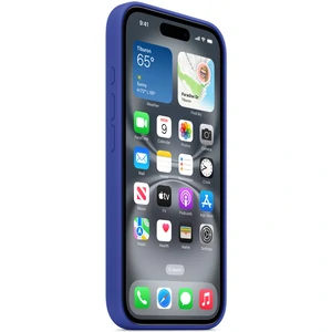 Чехол Apple iPhone 16 Silicone Case with MagSafe Ultramarine (HQCo)