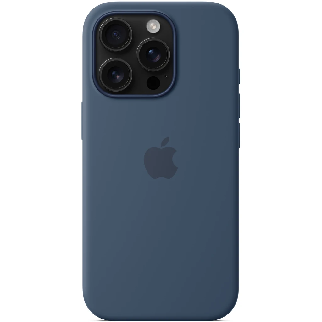 Чехол Apple iPhone 16 Pro Max Silicone Case with MagSafe Denim (HQCo)