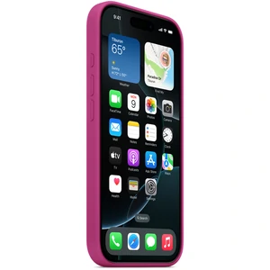 Чехол Apple iPhone 16 Pro Max Silicone Case with MagSafe Fuchsia (HQCo)