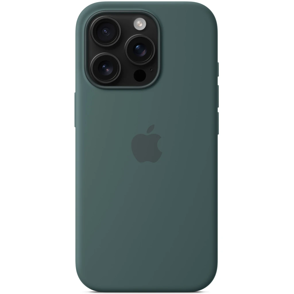 Чехол Apple iPhone 16 Pro Silicone Case with MagSafe Lake Green (HQCo)