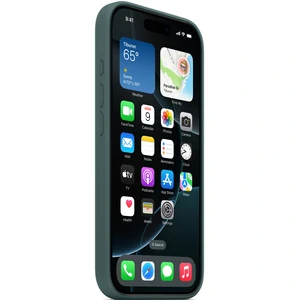 Чехол Apple iPhone 16 Pro Silicone Case with MagSafe Lake Green (HQCo)