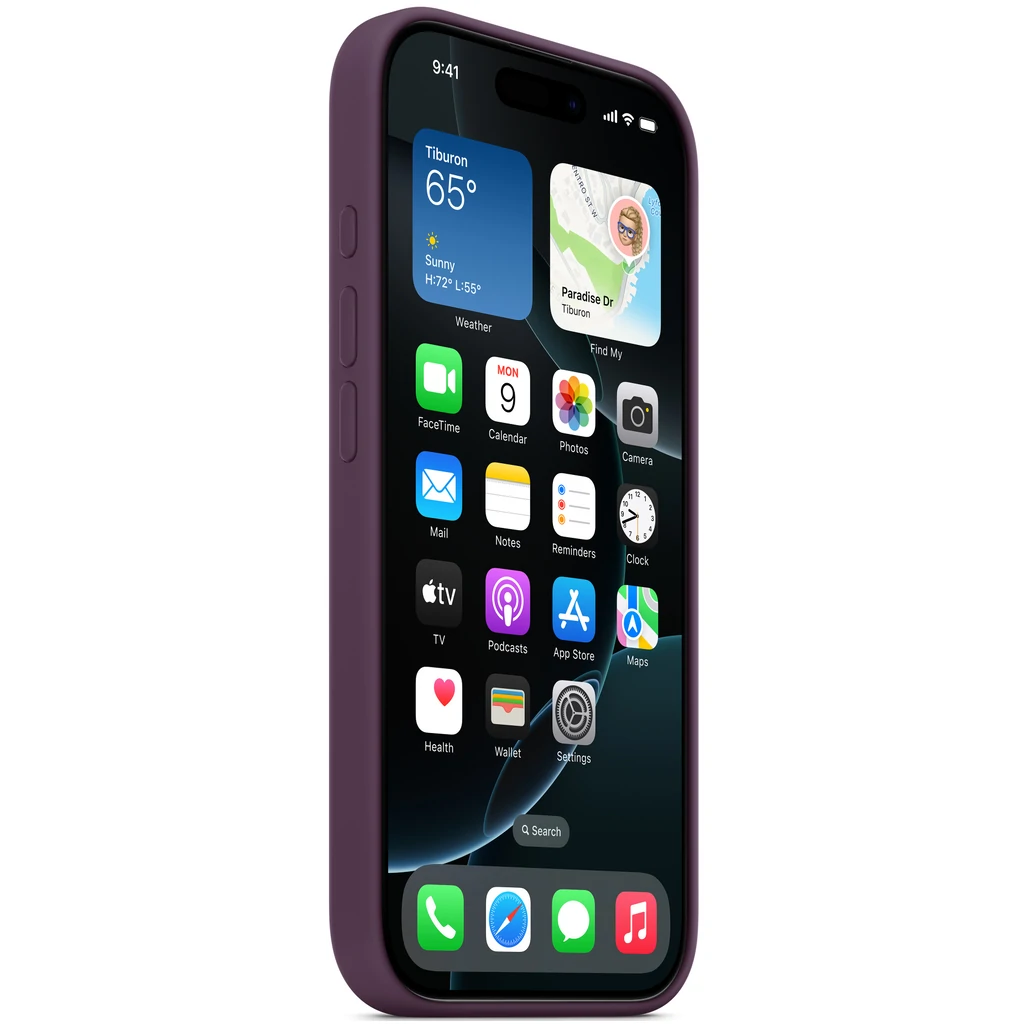 Чохол Apple iPhone 16 Pro Max Silicone Case with MagSafe Plum (HQCo)