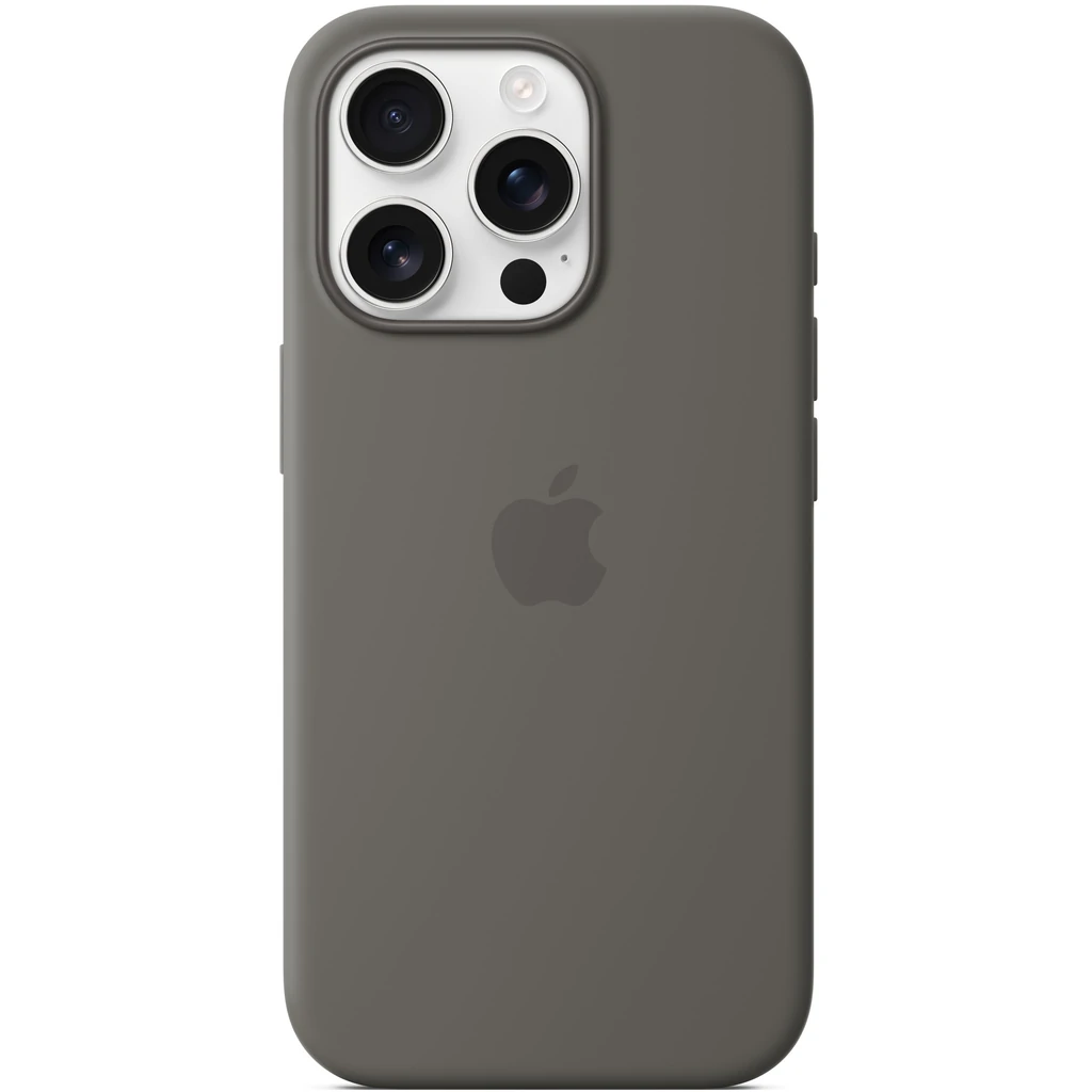 Чехол Apple iPhone 16 Pro Max Silicone Case with MagSafe Stone Gray (HQCo)
