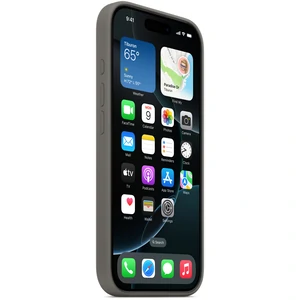 Чехол Apple iPhone 16 Pro Max Silicone Case with MagSafe Stone Gray (HQCo)