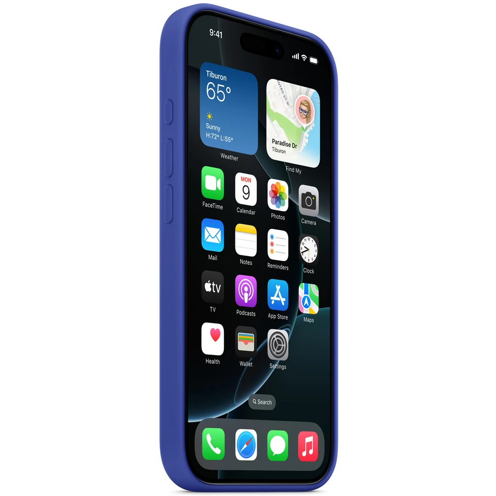 Чехол Apple iPhone 16 Pro Max Silicone Case with MagSafe Ultramarine (HQCo)