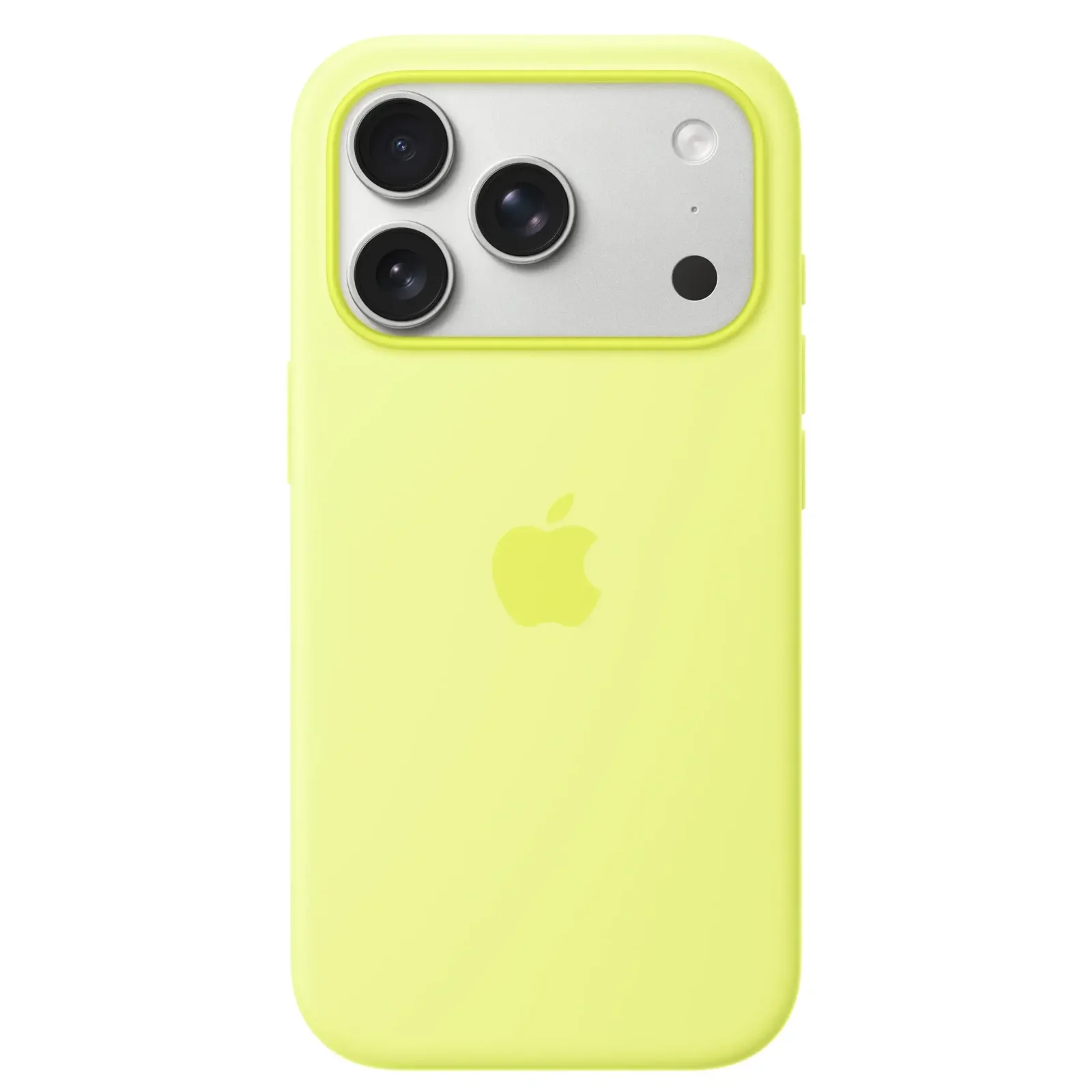 Чехол Apple iPhone 17 Pro Silicone Case with MagSafe Neon Yellow (HQCo)