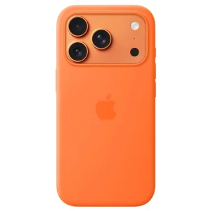 Чехол Apple iPhone 17 Pro Max Silicone Case with MagSafe Orange (HQCo)