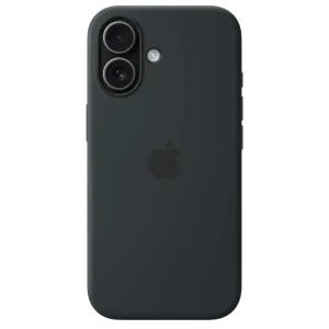 Цвет: Черный - Чехол Apple iPhone 17 Silicone Case with MagSafe Black (HQCo)
