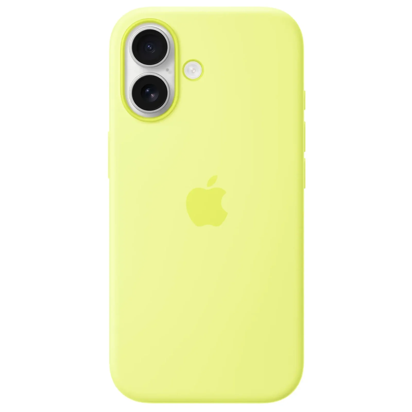Чехол Apple iPhone 17 Silicone Case with MagSafe Neon Yellow (HQCo)