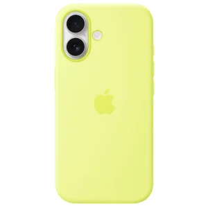 Цвет: Желтый - Чехол Apple iPhone 17 Silicone Case with MagSafe Neon Yellow (HQCo)