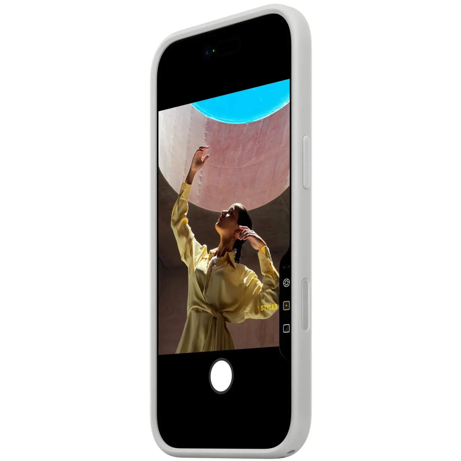 Чехол Apple iPhone Air Bumper Light Gray (MH014)