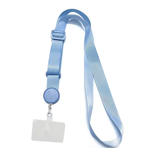 Шнурок для телефону (широкий) 150см Blue