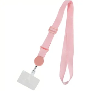 Шнурок для телефону (широкий) 150см Pink