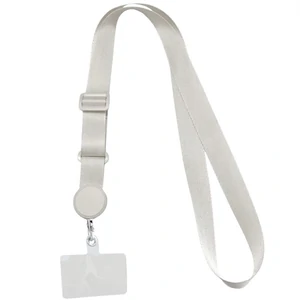 Шнурок для телефону (широкий) 150см White