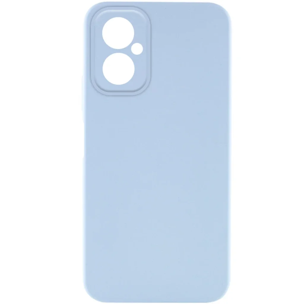 Чехол Silicone Cover Lakshmi Full Camera (AA) для Motorola Moto G55 5G Sky Blue