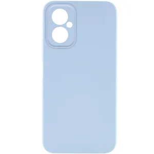 Цвет: Голубой - Чехол Silicone Cover Lakshmi Full Camera (AA) для Motorola Moto G55 5G Sky Blue