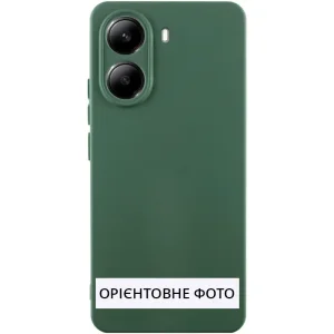 Цвет: Зеленый - Чохол Silicone Cover Lakshmi Full Camera (AA) для Motorola Edge 50 Fusion Dark Green