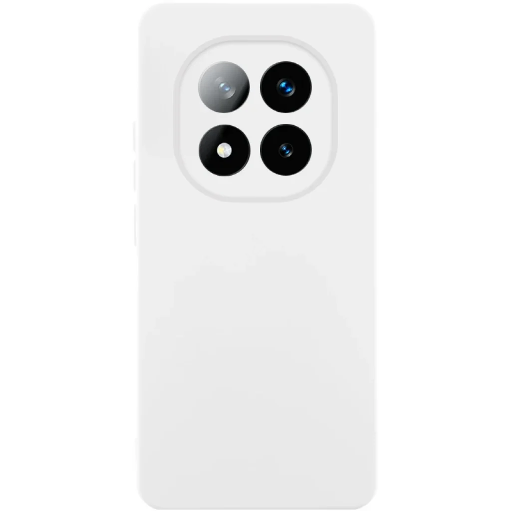 Чохол Silicone Cover Lakshmi Full Camera (AA) для Xiaomi Redmi Note 14 Pro 4G/5G White