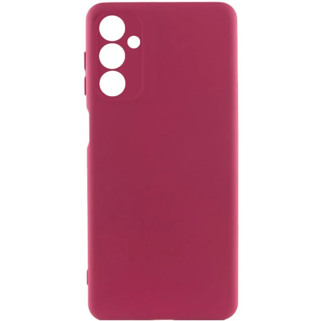 Чохол Silicone Cover Lakshmi Full Camera (AA) для Samsung Galaxy A26 5G Marsala