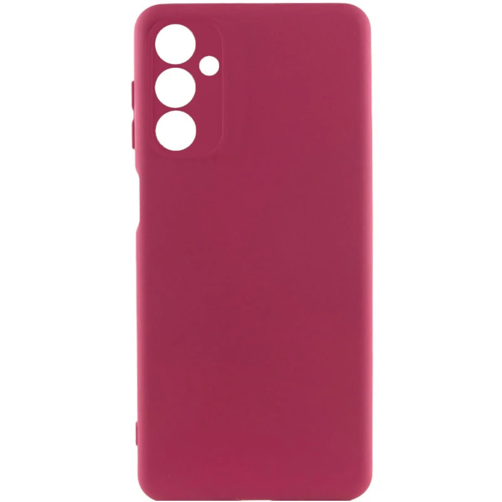 Чохол Silicone Cover Lakshmi Full Camera (AA) для Samsung Galaxy A26 5G Marsala