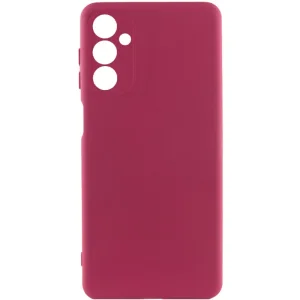 Цвет: Бордовый - Чехол Silicone Cover Lakshmi Full Camera (AA) для Samsung Galaxy A26 5G Marsala