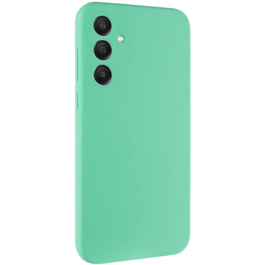 Чохол Silicone Cover Lakshmi Full Camera (AA) для Samsung Galaxy A55 Mint