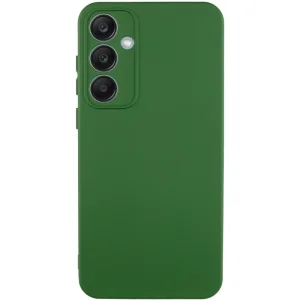 Чохол Silicone Cover Lakshmi Full Camera (AA) для Samsung Galaxy S24 FE Dark Green