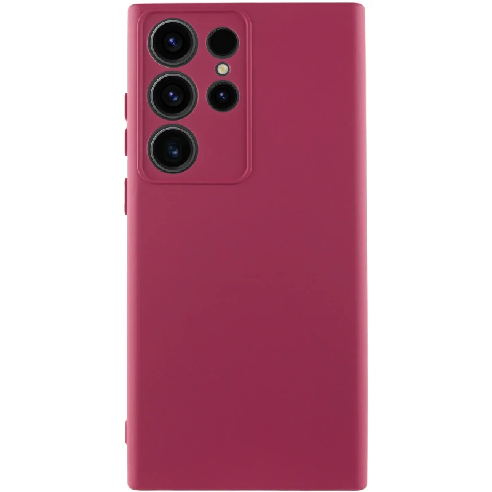 Чохол Silicone Cover Lakshmi Full Camera (AA) для Samsung Galaxy S25 Ultra Marsala