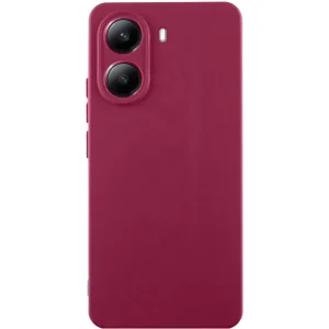 Цвет: Бордовый - Чохол Silicone Cover Lakshmi Full Camera (AAA) для Motorola Edge 50 Fusion Plum