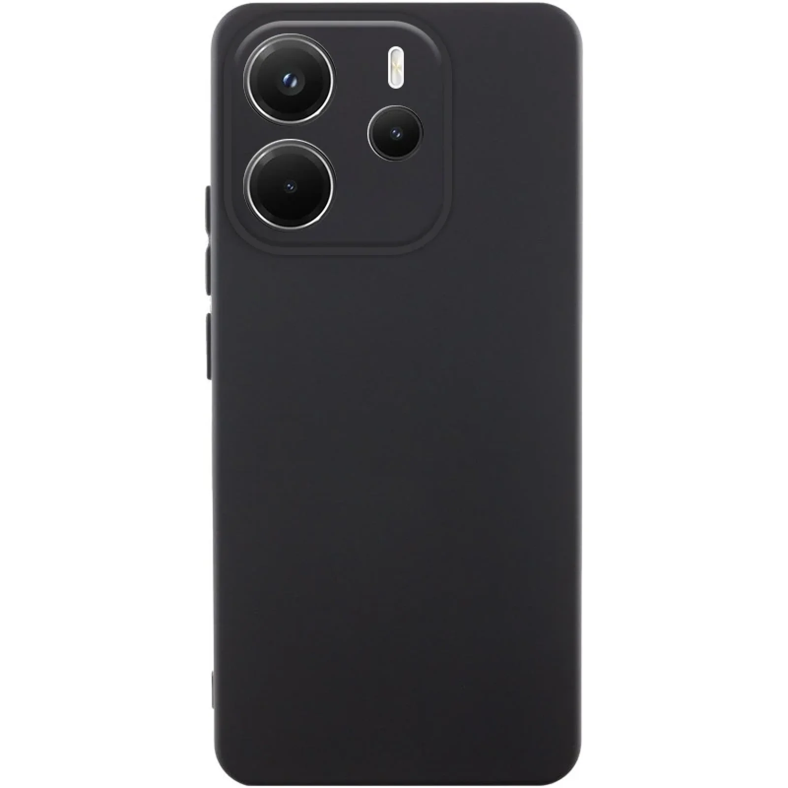 Чохол Silicone Cover Lakshmi Full Camera (AA) для Xiaomi Redmi Note 14 4G Black