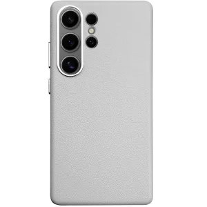Колір: Сірий - Чохол Leather Case (AAA) для Samsung Galaxy S25 Ultra Stone