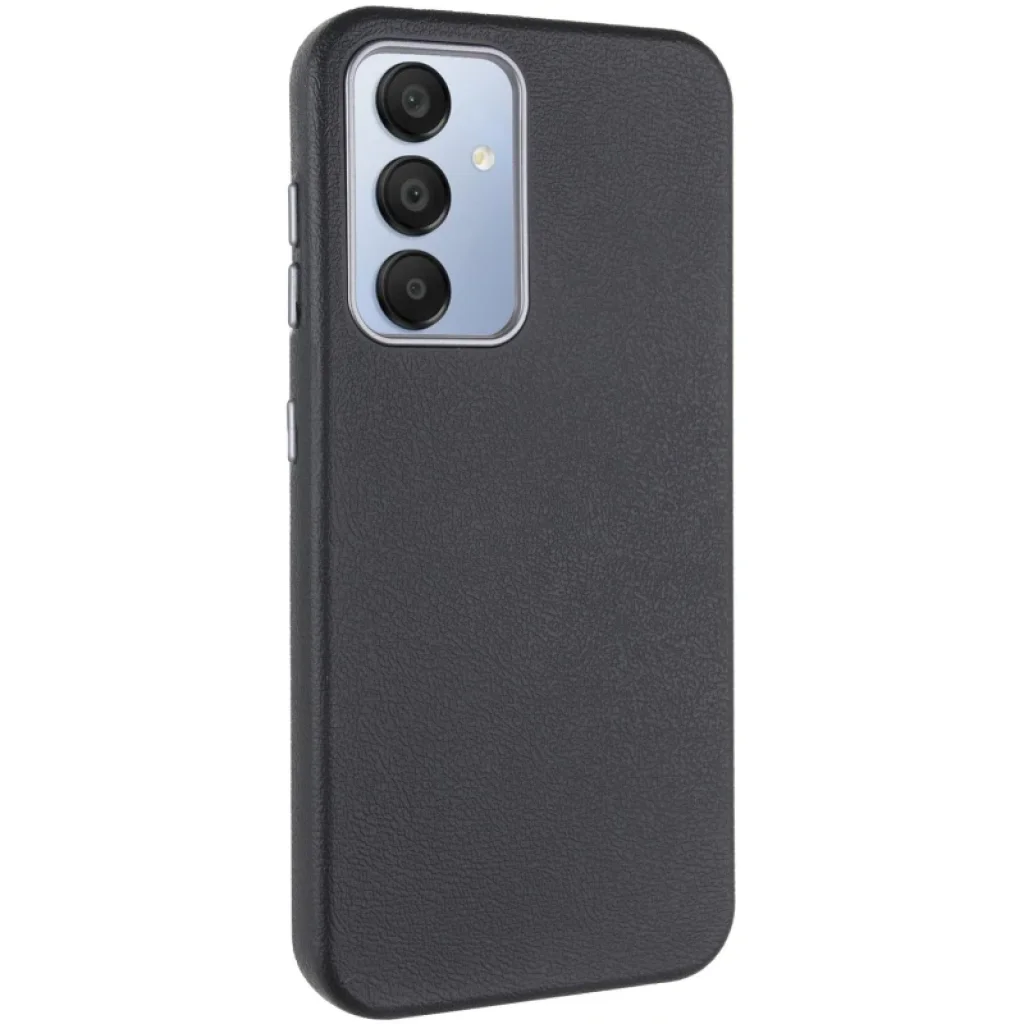 Чохол Leather Case Metal Buttons для Samsung Galaxy S24 Ultra Black