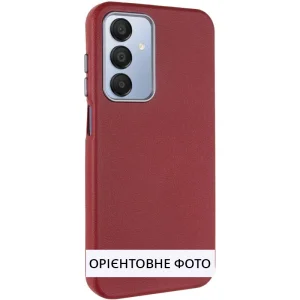 Чохол Leather Case Metal Buttons для Samsung Galaxy S25 Ultra Red