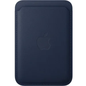 Колір: Синій - Чохол Apple iPhone FineWoven Wallet with MagSafe Deep Blue (MA6X4)