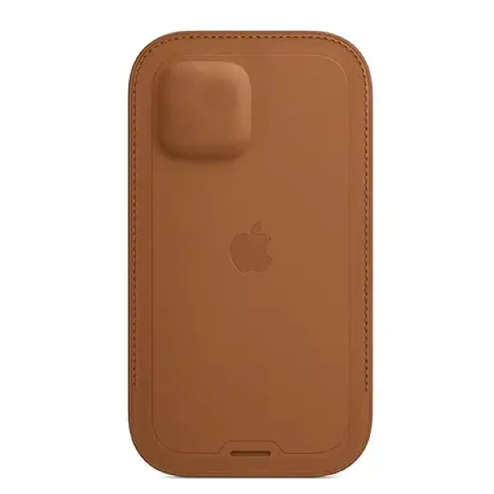 Чохол Apple iPhone 12, iPhone 12 Pro Leather Sleeve with MagSafe Saddle Brown (MHYC3)