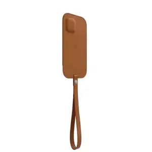 Чохол Apple iPhone 12, iPhone 12 Pro Leather Sleeve with MagSafe Saddle Brown (MHYC3)