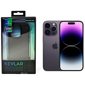 Чехол Monblan Kevlar Magnetic Series для iPhone 14 Pro Max Black-Grey (MKM14PM)