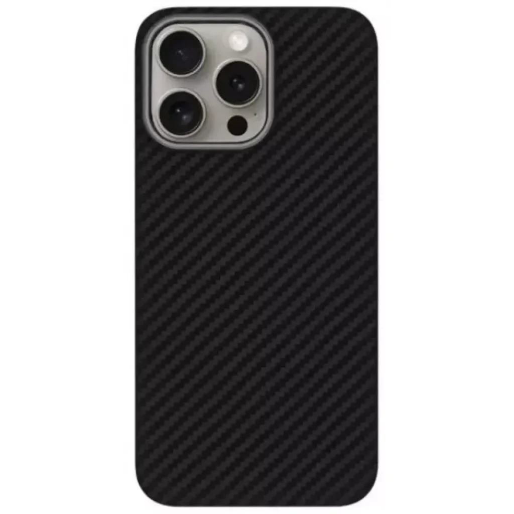 Чохол Monblan Kevlar Magnetic Series для iPhone 16 Pro Max Black-Grey (MKM16PM)