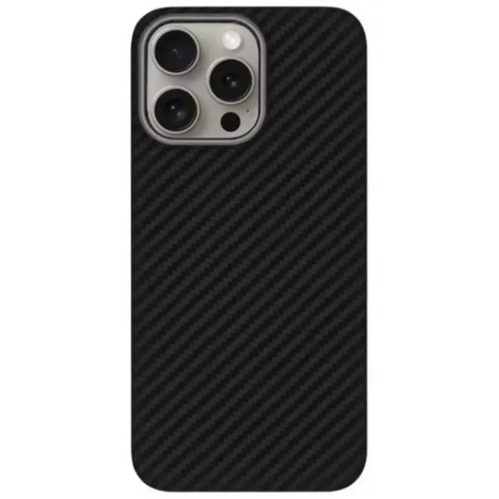 Чехол Monblan Kevlar Magnetic Series для iPhone 16 Pro Max Black-Grey (MKM16PM)